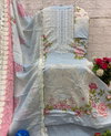 Needle Wonder Vol 3 By Shraddha Cotton Dupatta Pakistani SalwarSuits Wholesale Market